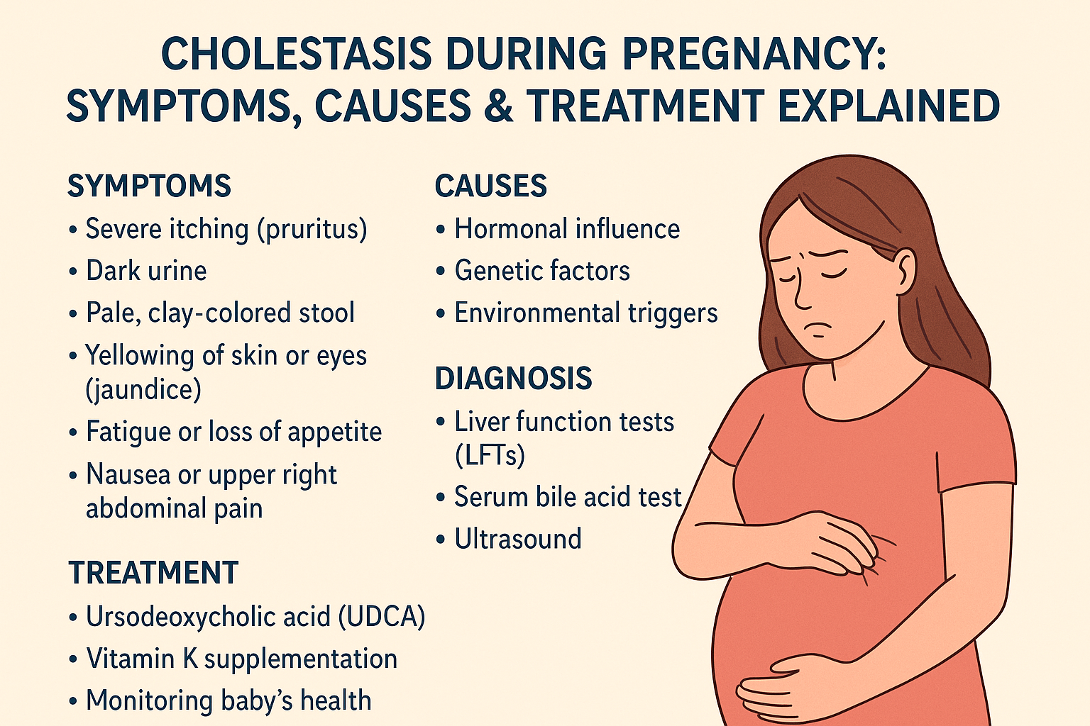 Cholestasis During Pregnancy Cause Symptoms and Treatment